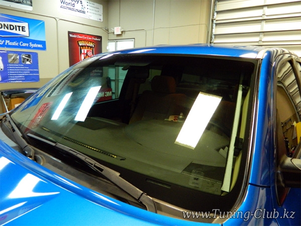 Технология профессиональной полировки лобового стекла автомобиля